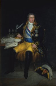 Don Manuel Godoy arcképe